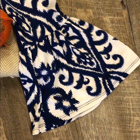 Blue and white dress - Picture 3 of 4